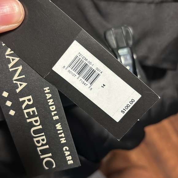 NWT Banana Republic Wide Leg Satin Like Pant - Picture 4 of 4